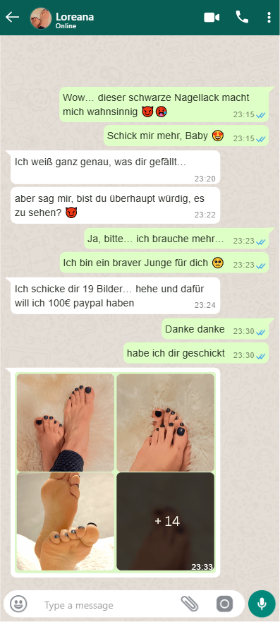 Loreana chat bild