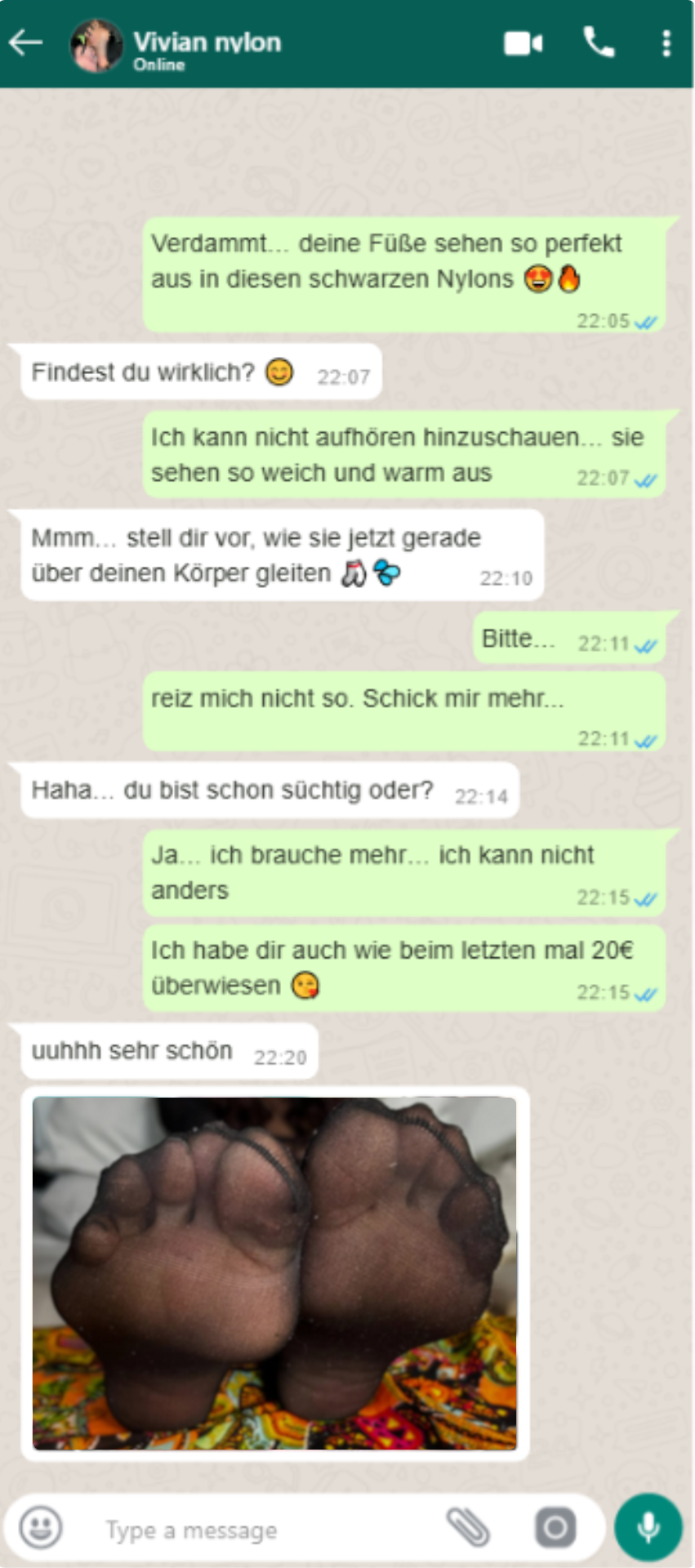 Vivian - nylon chat 2 whatsapp